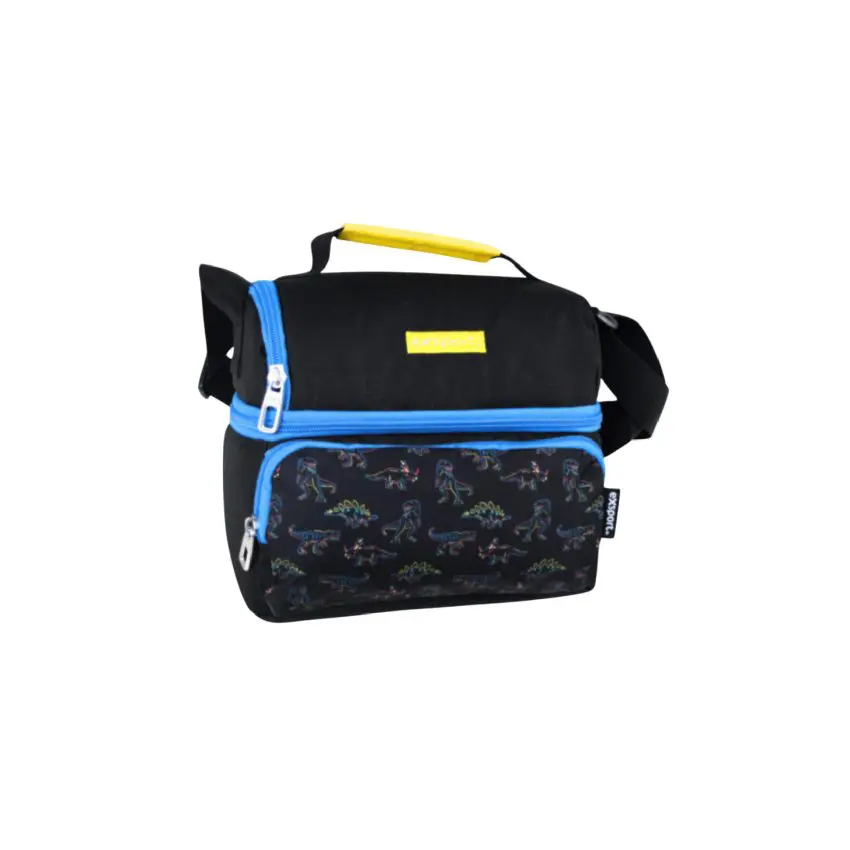 EXSPORT Lunch Bag Blended Dino Thermal Top Op. + Front Pocket / 2526563