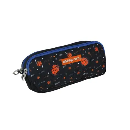 EXSPORT Pencil Case Blended Basketball 2 Comp. / 2526567
