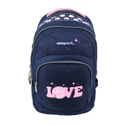 EXSPORT Backpack Slogan Girl Multiple Comp. / 2526104