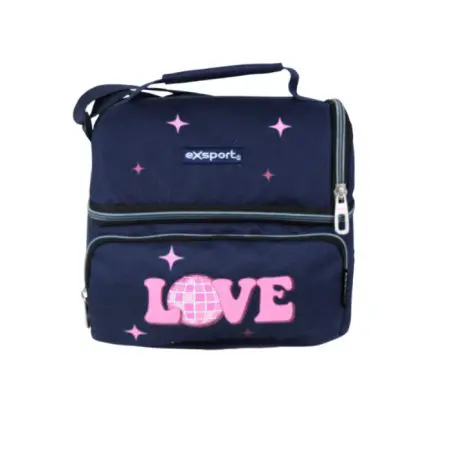 EXSPORT Lunch Bag Slogan Girl Thermal Top Op. + Front Pocket / 2526105