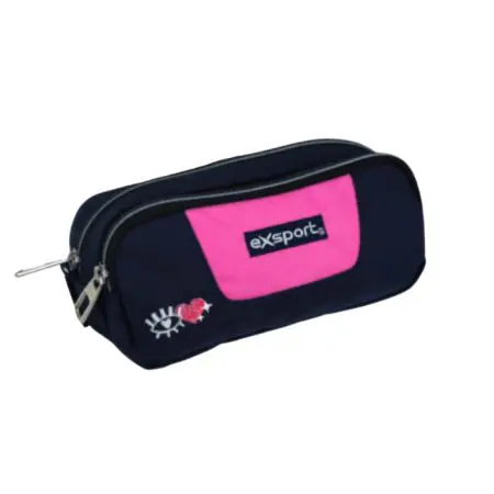 EXSPORT Pencil Case Slogan Girl 2 Comp. / 2526106