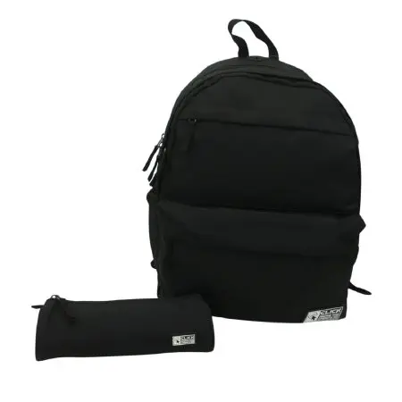 CLICK 2025 Backpack 2Comp. + Pencil Case شنطة - Black