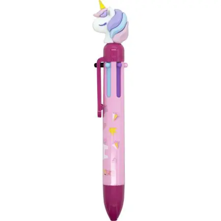 M&G 6 Colors Ball Pen 0.7mm Unicorn / ABPU8180 قلم حبر 6 الوان
