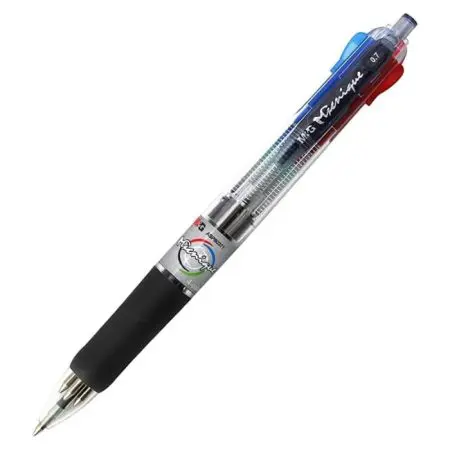 M&G 4 Colors Ball Pen 0.7mm / ABP80371 قلم حبر 4 الوان
