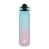 Cool Level 25 Plastic Tritan Water Bottle 800ml With Straw Mermaid / 14537-25