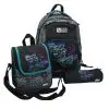 CLICK 2025 (Set 3 Pcs) Backpack 2Comp. + LB + PC طقم شنطة - Paint