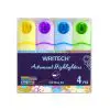 WRITECH Astronaut Highlighter W-8154 (Set 4 Colors) Neon قلم تمييز