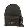 POLO 2025 Backpack With Scarf 2 Comp. Black / 901235 2002 شنطة مع فولار
