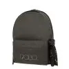 POLO 2025 Backpack With Scarf 2 Comp. Charcoal / 901235 2101 شنطة مع فولار