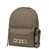 POLO 2025 Backpack With Scarf 2 Comp. Ash/Turquoise / 901235 2759 شنطة مع فولار