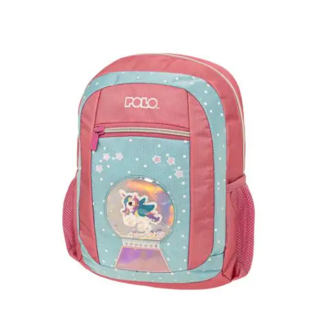 POLO 2025 Kids Backpack Minimo Snowball Unicorn / 907067 8349