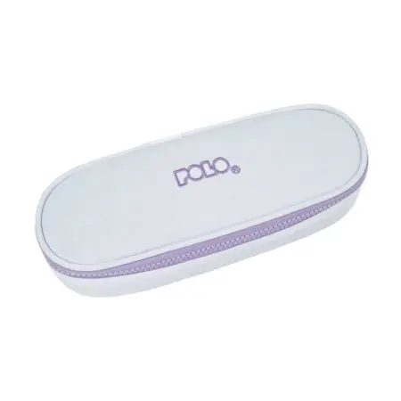 POLO 2025 Pencil Case Box 1 Zip. Assorted Colors / 937003 White/Purple