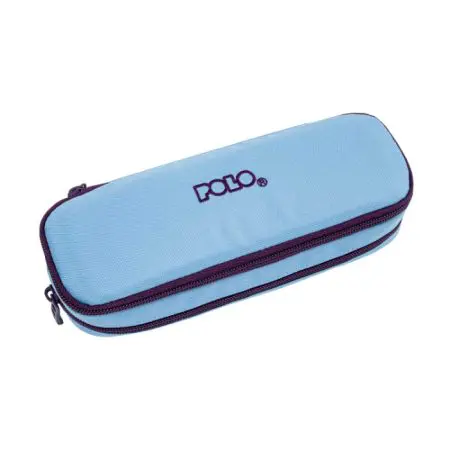 POLO 2025 Pencil Case Duo Box 2 Zip. Assorted Colors / 937004 Blue/Black