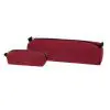 POLO 2025 Pencil Case 1 Zip. With Wallet Assorted Colors / 937006 مقلمة مع مقلمة صغيرة Bordeaux
