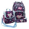 CLICK 2025 (Set 3 Pcs) Backpack 2Comp. + LB + PC طقم شنطة - Heart