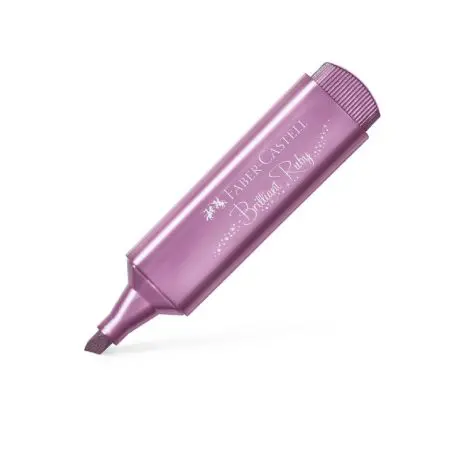 Faber Castell Highlighter 46 Metallic Brilliant Ruby / 154691 قلم تمييز