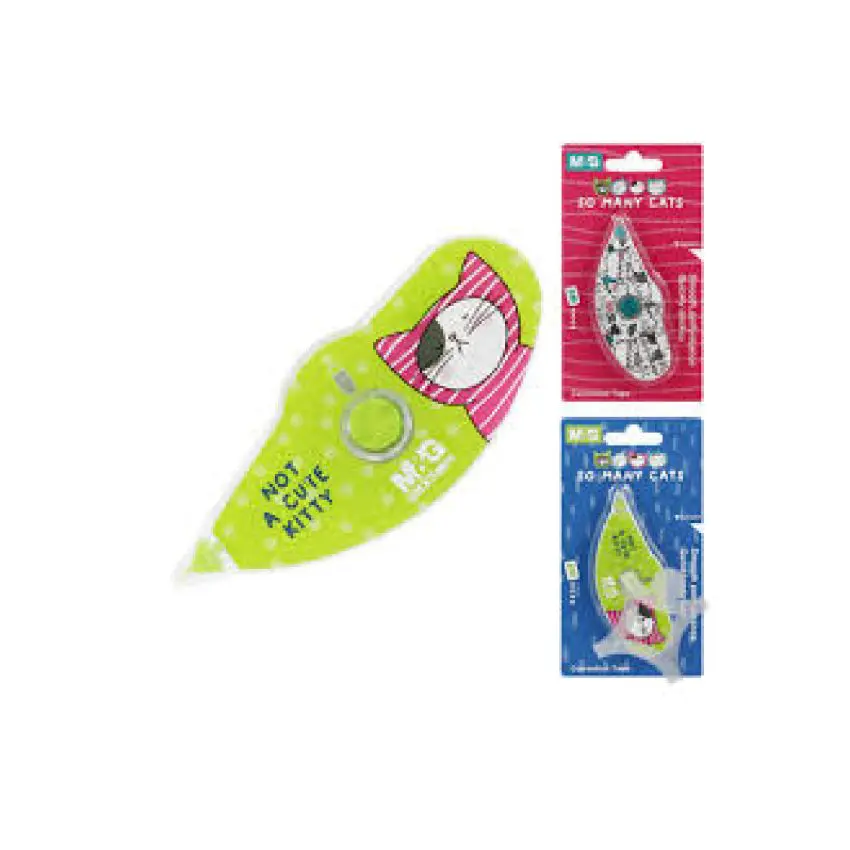 M&G Correction Tape Roller 5mm*6m So Many Cats / ACT11874 مصحح رول