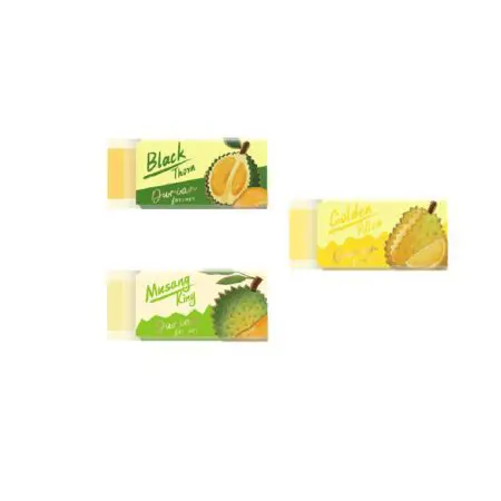 M&G Eraser Durian Fruity Scented Small Carton Cov. / AXP963NB ممحاة مع ريحة