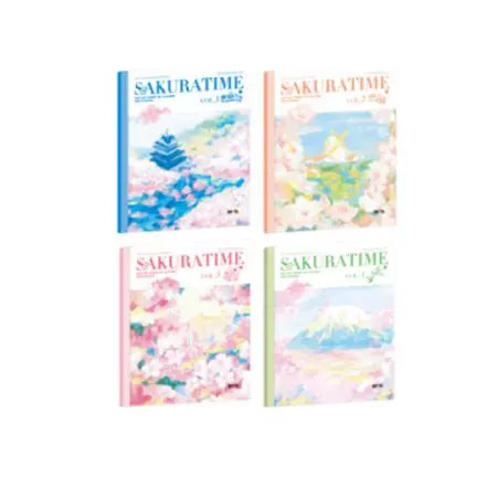 M&G Note Book A5 Line 40sh Glued Left Op. Sakura Time / APNBC019 دفتر ملاحظات