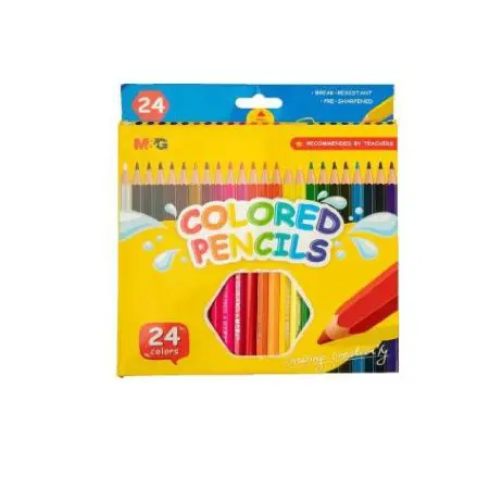 M&G Coloring Pencils 24 Colors Anti Break / AWP34367 تلوين خشب