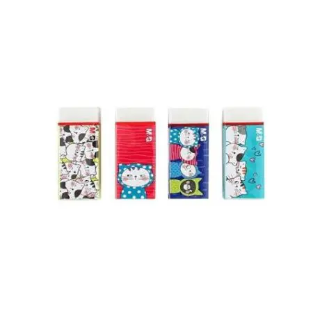 M&G Eraser So Many Cats Large Carton Cov. / AXP963J2 ممحاة
