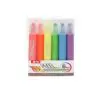 M&G Highlighter Pen (Set 6 Colors) M Star Triangular / AHMV7671 اقلام تمييز
