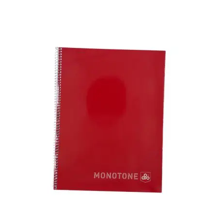 OPP Monotone University Notebook A4 Spiral Square 96sh 60g  UL9613/S دفتر جامعة راسور مربع