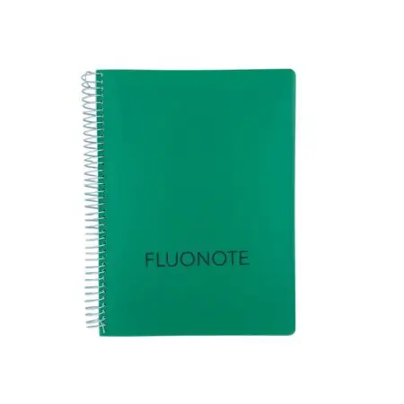 PD FluoNote Plastic Notebook A4 Square 96sh With Elastic 70g Spiral / PP246 دفتر جامعة