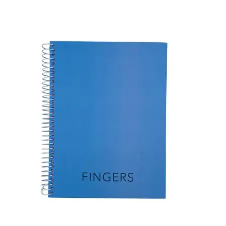 FINGERS Univ. Notebook Square 4 Sub. 96sh 70g / PP306 دفتر جامعة راسور
