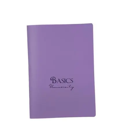 PD Basics Plastic University Notebook A4 Stitched Square 72sh 70g / PP731 دفتر شك جامعي