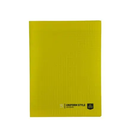 OPP Uniform Plastic Univ. Notebook A4 Stitched Square 48sh 90g / PP4801/S دفتر شك جامعي