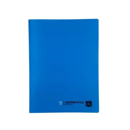 OPP Uniform Plastic Univ. Notebook A4+ 24*32 Stitched Square 48sh 90g / PP4803/S دفتر شك