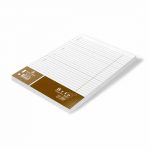 BRIO Ringbook's Paper Refill 1 LINE 48sh 60g 20*28cm / BF-1103 غيار كلاسور سطر