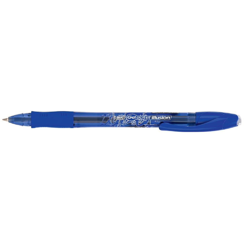 BIC Gelocity Erasable Ball Pen 0.7 BLUE قلم حبر قابل للمحو