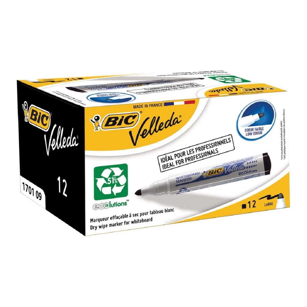 BIC Velleda Whiteboard Marker Round  / 1701 قلم لوح