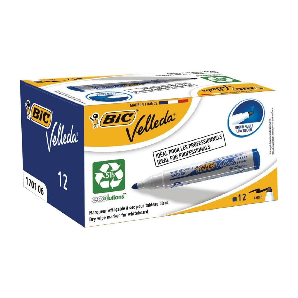 BIC Velleda Whiteboard Marker Round  / 1701 قلم لوح