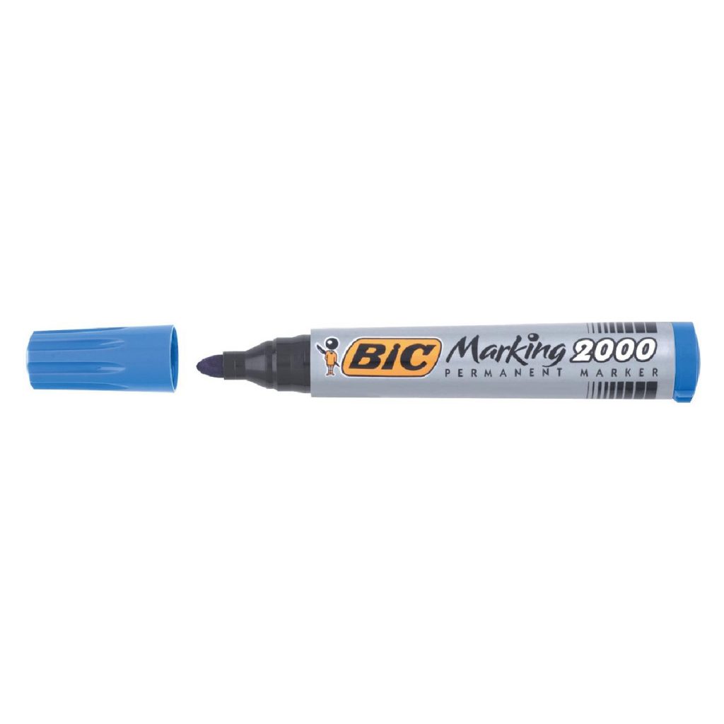 BIC Permanent Marker Round 2000 / قلم ماركر مدور