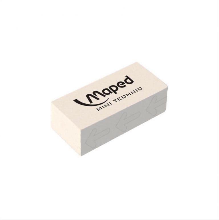 Maped Technic 300 Eraser Small / 011300 ممحاة غلاف شفاف