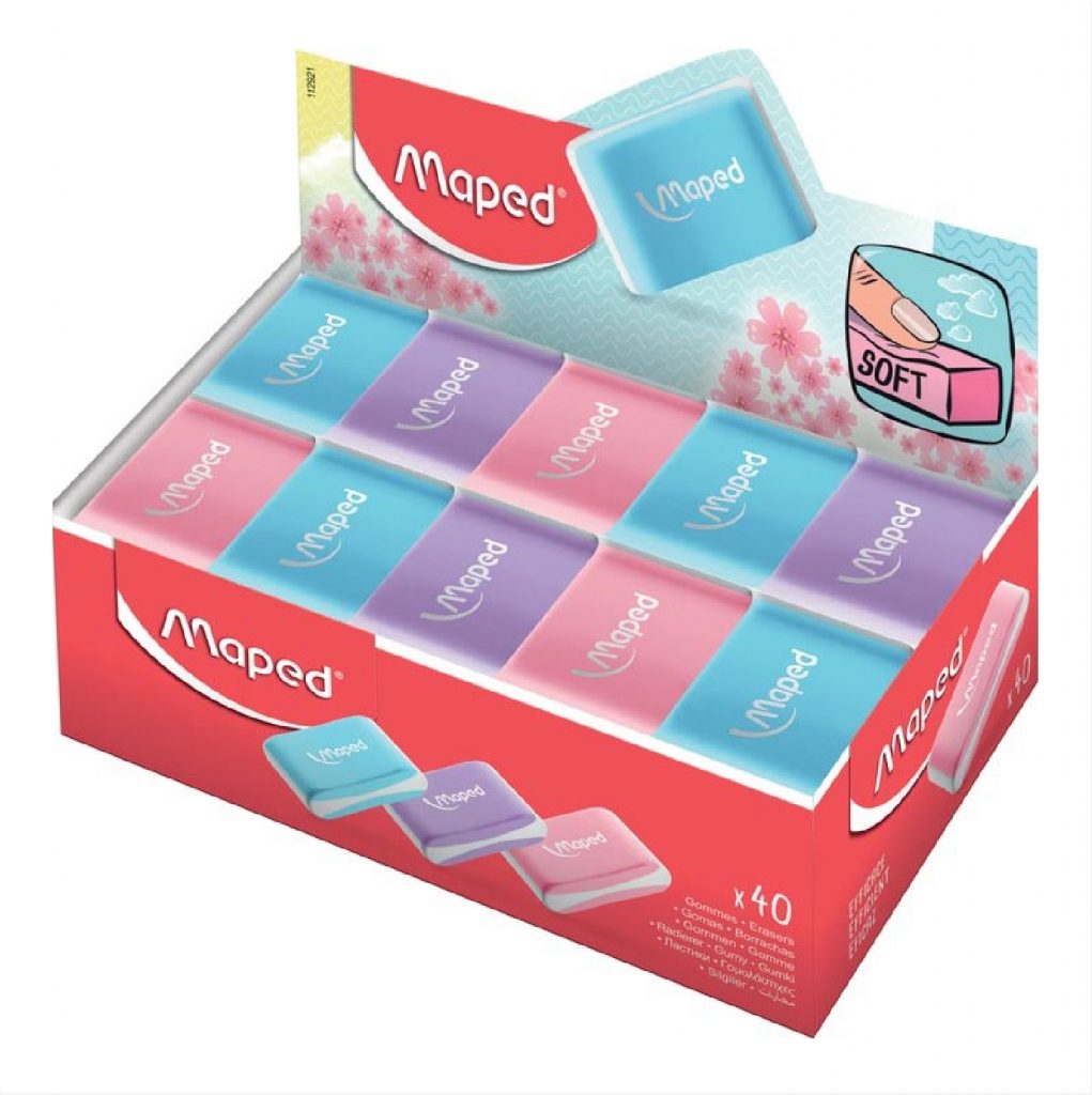 MAPED Eraser Soft Essentials Color - 112921 ممحاة
