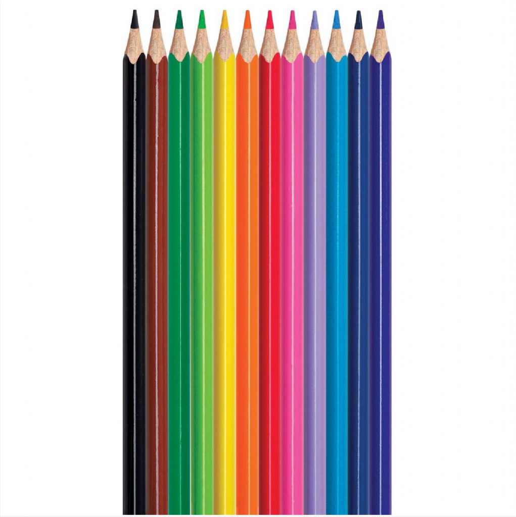 Maped Triangular Coloring Pencils 12 Colors / 183212 تلوين خشب