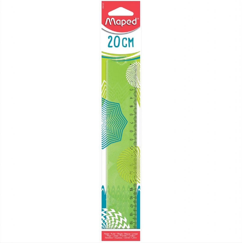 MAPED GEO Custom Ruler 20cm / 254120 مسطرة