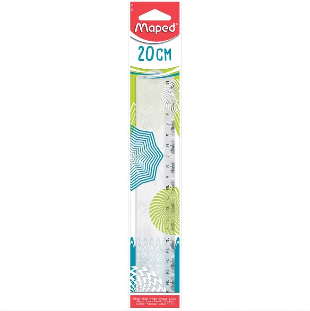 MAPED GEO Custom Ruler 20cm / 254120 مسطرة