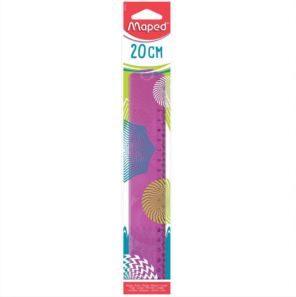 MAPED GEO Custom Ruler 20cm / 254120 مسطرة