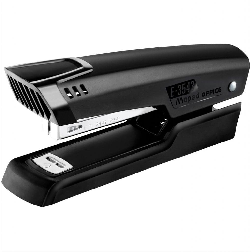 Maped Essentials E-3543 Metal Stapler 24/6 20-25sh W / 354311 مكبس وسط