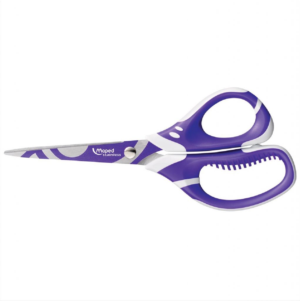 Maped Scissors Zenoa Fit 17cm / 596110 مقص