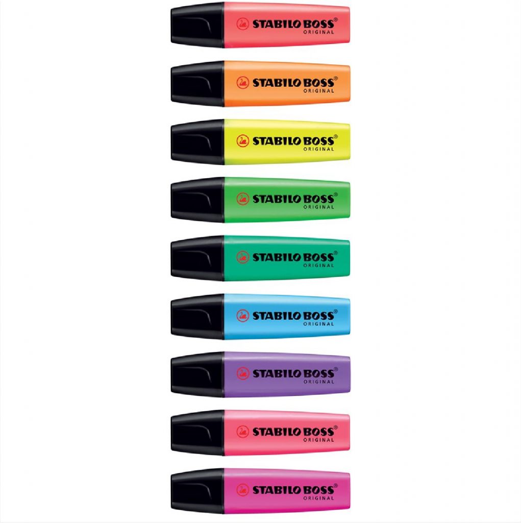 Stabilo Boss Original Highlighter قلم فوسفوري