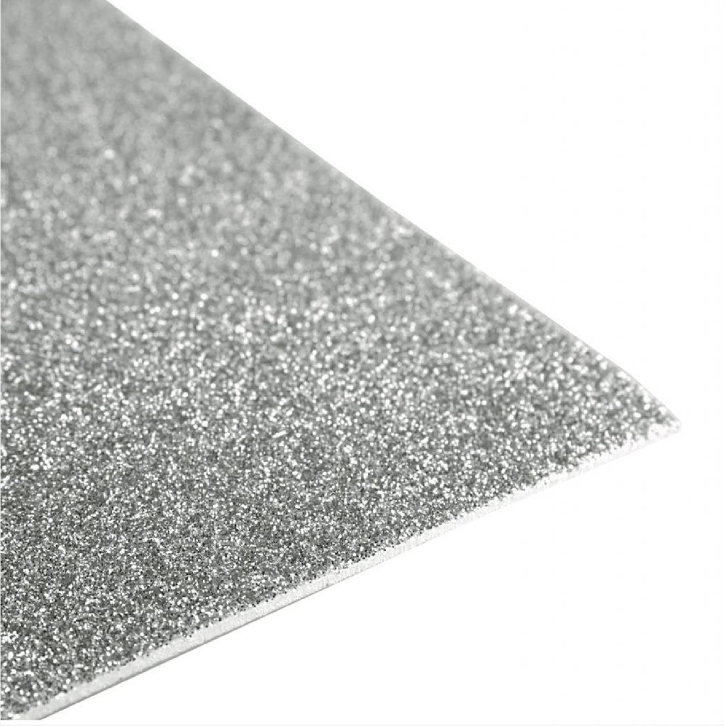 Glittered Eva Foam Board (Papier Mousse) 50*70cm اسفنج برق
