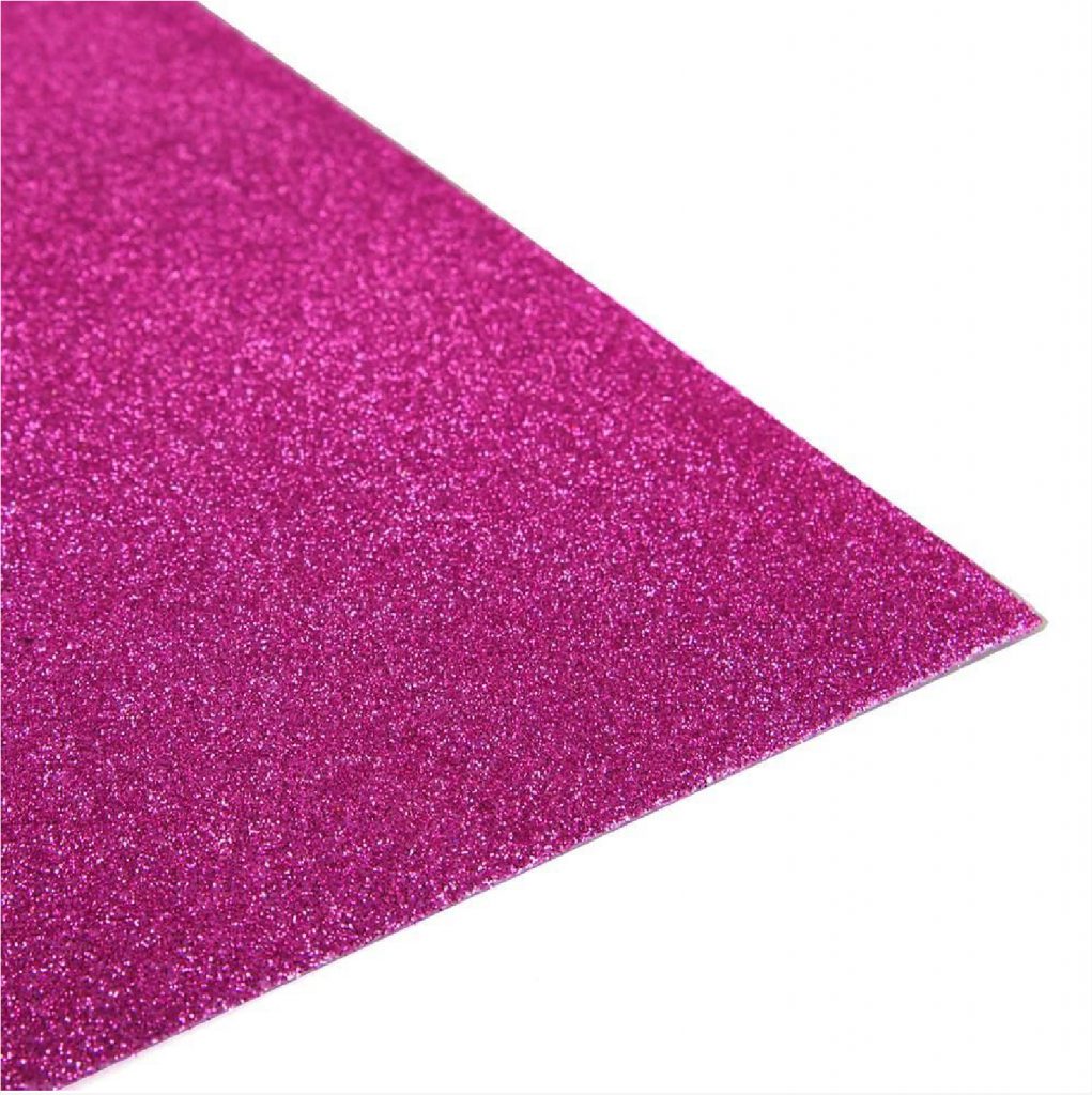 Glittered Eva Foam Board (Papier Mousse) 50*70cm اسفنج برق