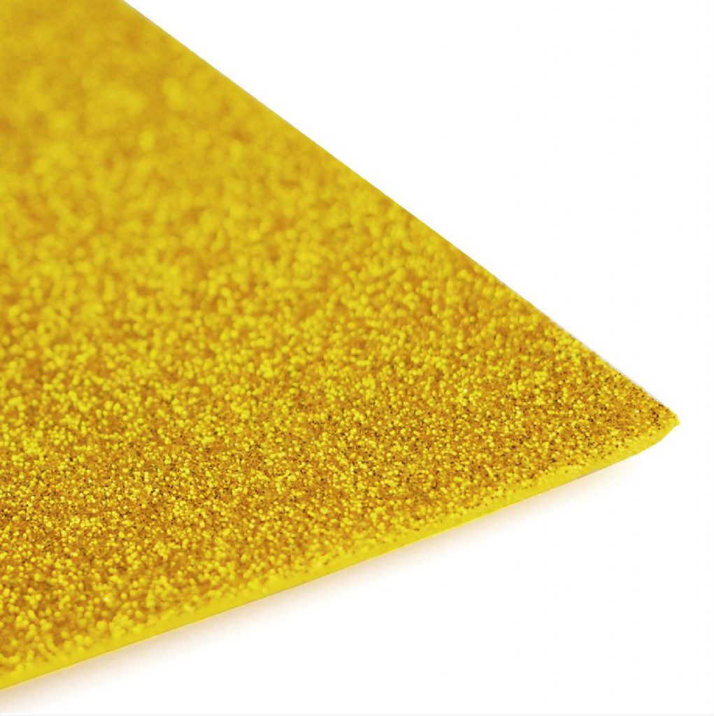 Glittered Eva Foam Board (Papier Mousse) 50*70cm اسفنج برق