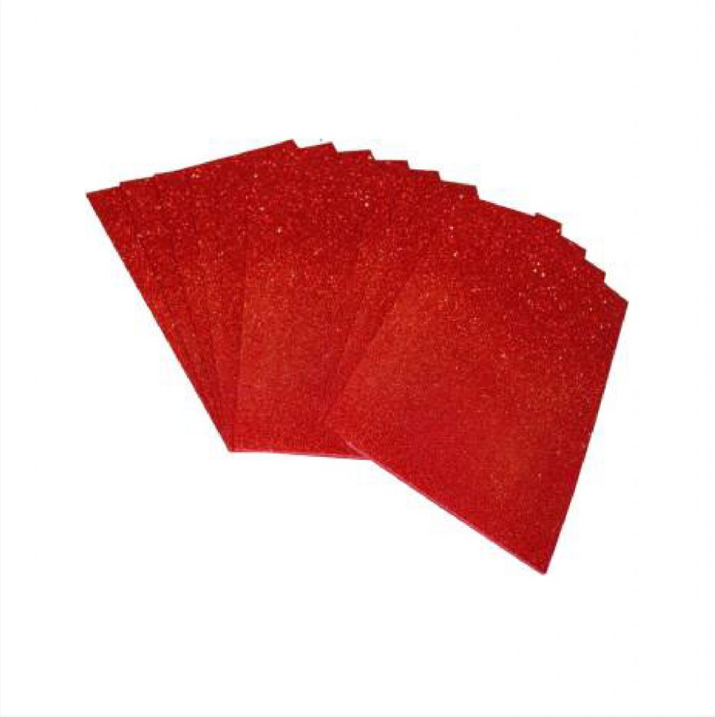 Glittered Eva Foam Board (Papier Mousse) 50*70cm اسفنج برق